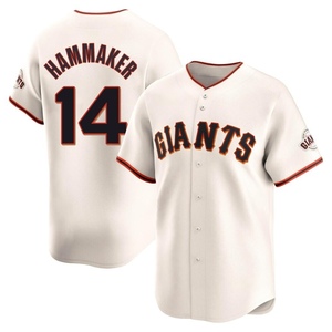 Men's San Francisco Giants Atlee Hammaker Limited Cream Home Jersey