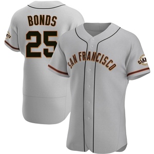 Men's San Francisco Giants Bobby Bonds Authentic Gray Road Jersey