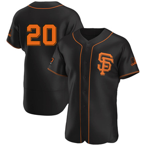 Men's San Francisco Giants Bobby Murcer Authentic Black Alternate Jersey