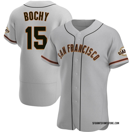 Men's San Francisco Giants Bruce Bochy Authentic Gray Road Jersey