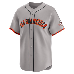 Men's San Francisco Giants Bruce Bochy Limited Gray Away Jersey