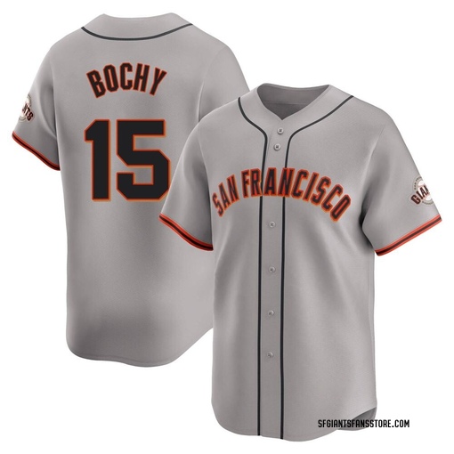 Men's San Francisco Giants Bruce Bochy Limited Gray Away Jersey