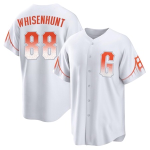 Men's San Francisco Giants Carson Whisenhunt Replica White 2021 City Connect Jersey