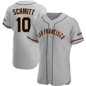 Men's San Francisco Giants Casey Schmitt Authentic Gray Road Jersey