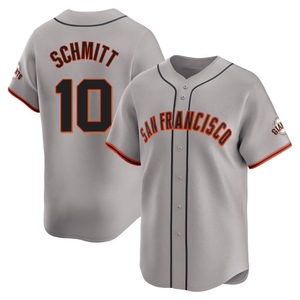 Men's San Francisco Giants Casey Schmitt Limited Gray Away Jersey