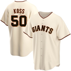 Men's San Francisco Giants Christian Koss Replica Cream Home Jersey