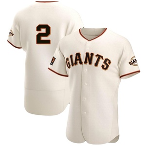 Men's San Francisco Giants Curt Casali Authentic Cream Home Jersey