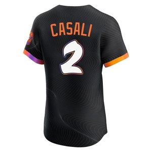 Men's San Francisco Giants Curt Casali Elite Anthracite 2025 City Connect Jersey