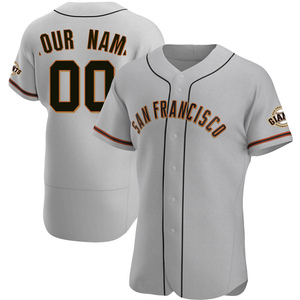 Lids San Francisco Giants Nike Alternate Replica Custom Jersey