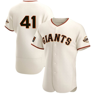 Men's San Francisco Giants Darrell Evans Authentic Cream Home Jersey