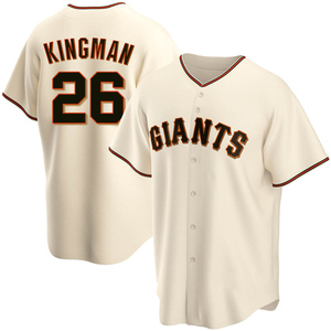 Men's San Francisco Giants Dave Kingman Replica Cream Home Jersey