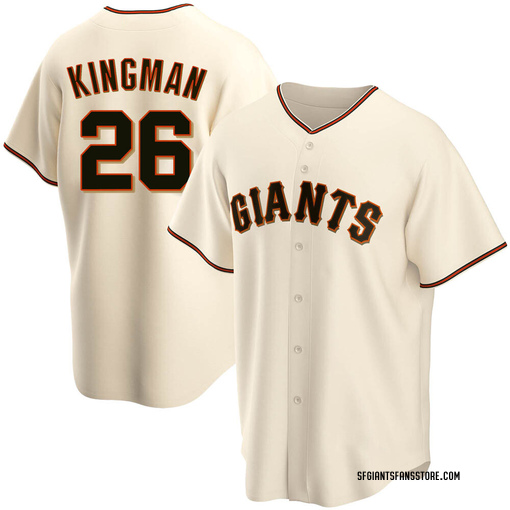 Men's San Francisco Giants Dave Kingman Replica Cream Home Jersey
