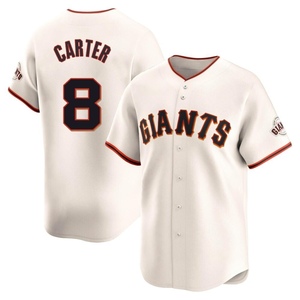 Men's San Francisco Giants Gary Carter Limited Cream Home Jersey