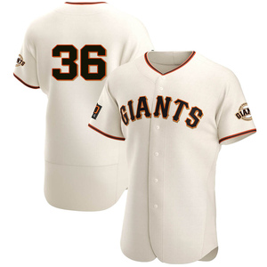 Men's San Francisco Giants Gary Matthews Authentic Cream Home Jersey