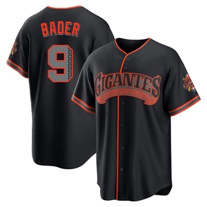 Men's San Francisco Giants Harrison Bader Limited Black Alternate Stadium Jersey