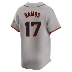 Men's San Francisco Giants Heliot Ramos Limited Gray Away Jersey