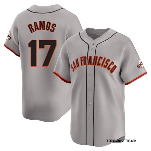 Men's San Francisco Giants Heliot Ramos Limited Gray Away Jersey