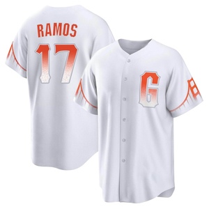 Men's San Francisco Giants Heliot Ramos Replica White 2021 City Connect Jersey