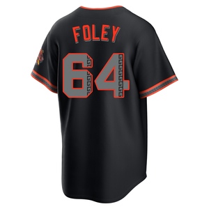 Men's San Francisco Giants Jason Foley Limited Black Alternate Stadium Jersey
