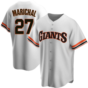 Men's San Francisco Giants Juan Marichal Replica White Home Cooperstown Collection Jersey