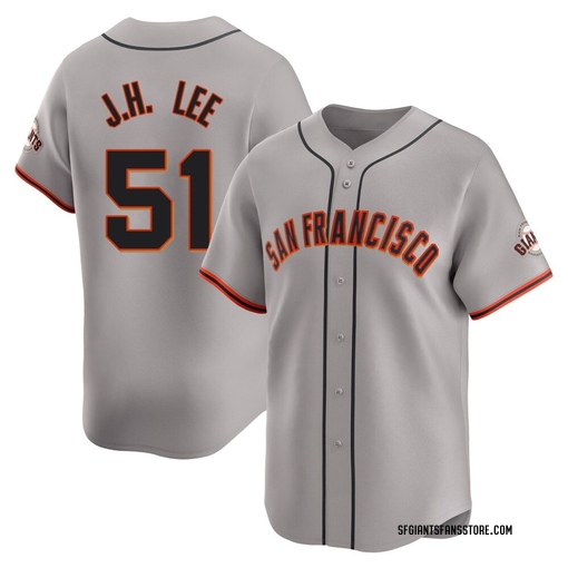 Men's San Francisco Giants Jung Hoo Lee Limited Gray Away Jersey