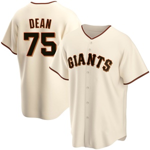 Men's San Francisco Giants Justin Dean Replica Cream Home Jersey