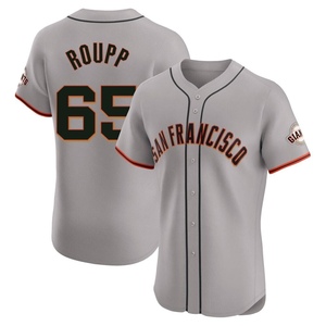 Men's San Francisco Giants Landen Roupp Elite Gray Road Jersey