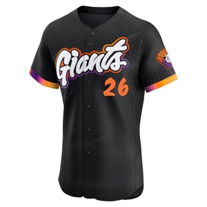 Men's San Francisco Giants Matt Chapman Elite Anthracite 2025 City Connect Jersey
