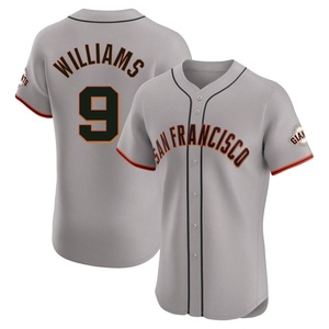 Men's San Francisco Giants Matt Williams Elite Gray Road Jersey