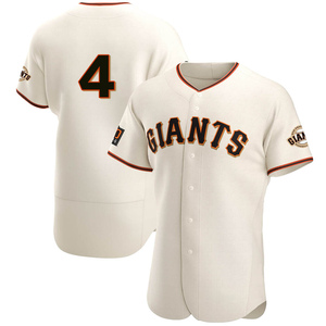 Men's San Francisco Giants Mel Ott Authentic Cream Home Jersey