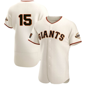 Men's San Francisco Giants Mike Ivie Authentic Cream Home Jersey