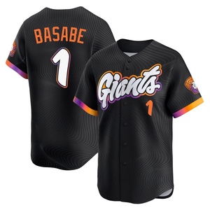 Men's San Francisco Giants Osleivis Basabe Limited Anthracite 2025 City Connect Jersey