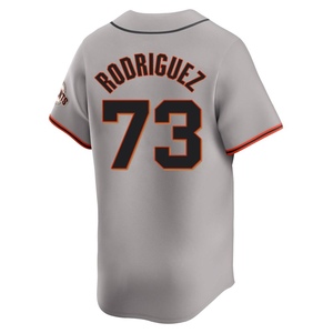 Men's San Francisco Giants Randy Rodriguez Limited Gray Away Jersey