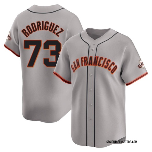 Men's San Francisco Giants Randy Rodriguez Limited Gray Away Jersey