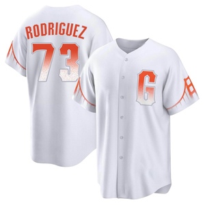 Men's San Francisco Giants Randy Rodriguez Replica White 2021 City Connect Jersey