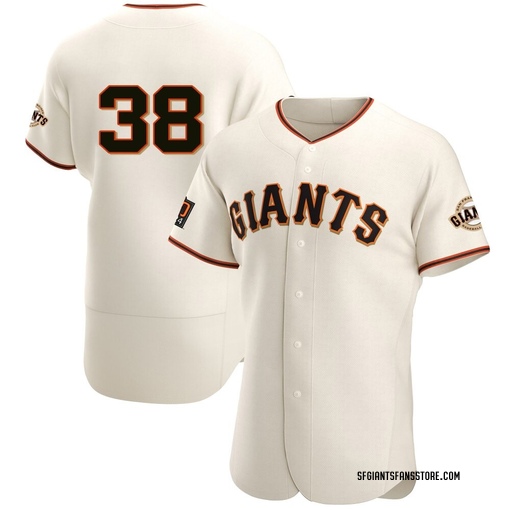 Men's San Francisco Giants Robbie Ray Authentic Cream Home Jersey