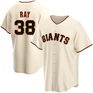 Men's San Francisco Giants Robbie Ray Replica Cream Home Jersey