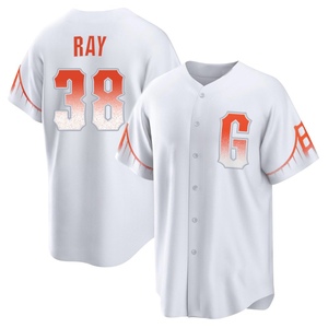 Men's San Francisco Giants Robbie Ray Replica White 2021 City Connect Jersey