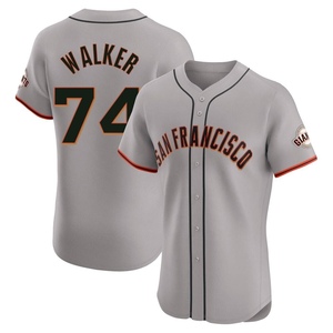 Men's San Francisco Giants Ryan Walker Elite Gray Road Jersey