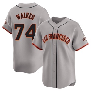 Men's San Francisco Giants Ryan Walker Limited Gray Away Jersey