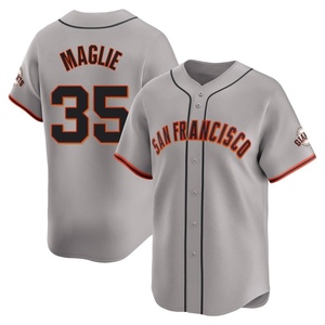 Men's San Francisco Giants Sal Maglie Limited Gray Away Jersey