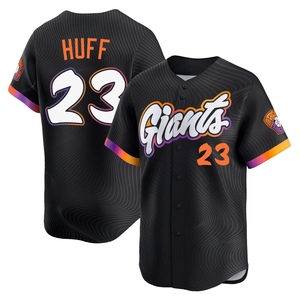 Men's San Francisco Giants Sam Huff Limited Anthracite 2025 City Connect Jersey