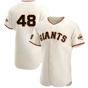 Men's San Francisco Giants Sam Mcdowell Authentic Cream Home Jersey