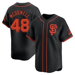 Men's San Francisco Giants Sam Mcdowell Limited Black Alternate Jersey