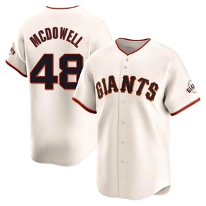 Men's San Francisco Giants Sam Mcdowell Limited Cream Home Jersey