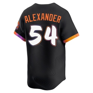 Men's San Francisco Giants Scott Alexander Limited Anthracite 2025 City Connect Jersey