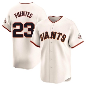 Men's San Francisco Giants Tito Fuentes Limited Cream Home Jersey
