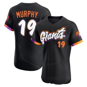 Men's San Francisco Giants Tom Murphy Elite Anthracite 2025 City Connect Jersey