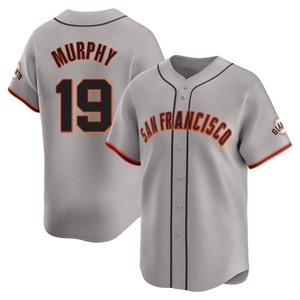 Men's San Francisco Giants Tom Murphy Limited Gray Away Jersey