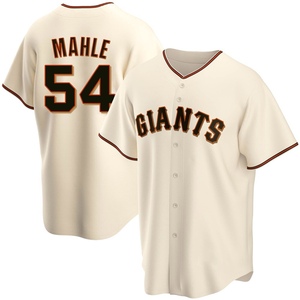 Men's San Francisco Giants Tyler Mahle Replica Cream Home Jersey